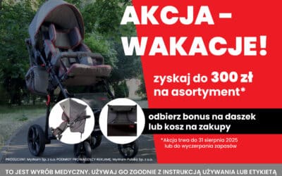 Akcja: Wakacje! Letnia akcja promocyjna wózka inwalidzkiego Zefir – skorzystaj z oferty specjalnej!