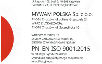 ISO 9001 – znak jakości