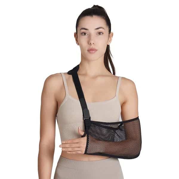 Ar 2199 Temblak Siatkowy Z Miękkim Naramiennikiem. Immobilo Sling Mesh