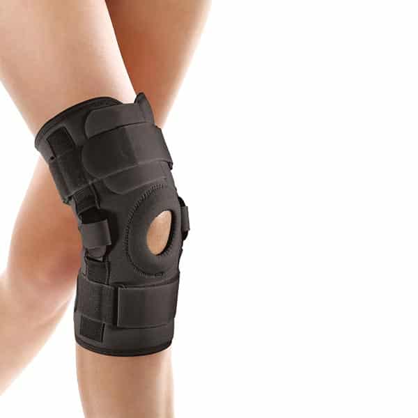 Ar A 823 Neoprenowa Orteza Stawu Kolanowego Z Zawiasami – Wciągana. Immobilo Stab W