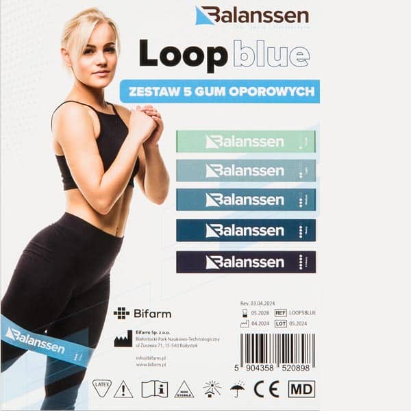 Loop Blue – Zestaw 5 Gum Oporowych