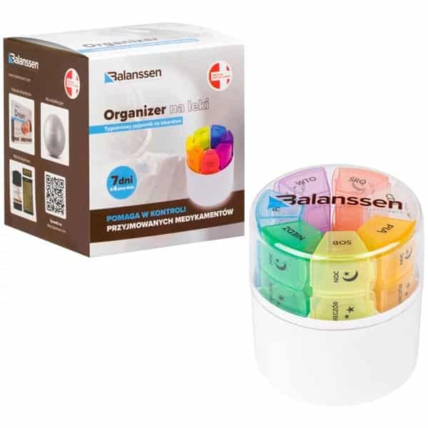 Tygodniowy Organizer Na Leki 4 Pory Dnia